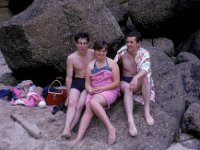 Ken Wendy Dad Beach Cornwall